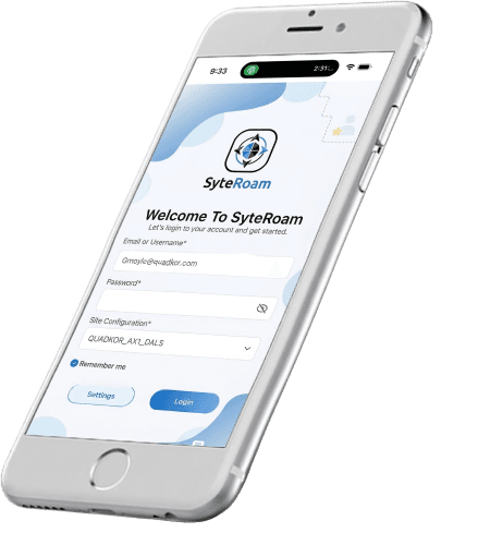 SyteRoam Mobile App